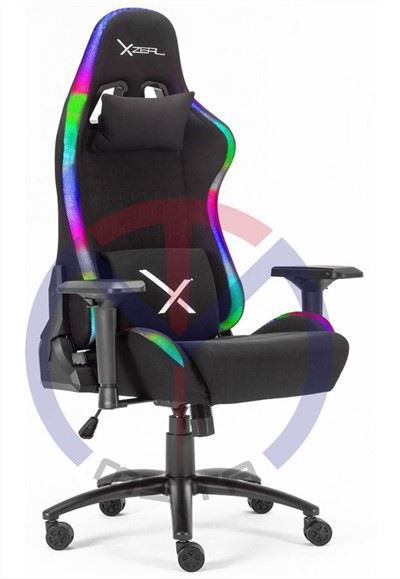 Cadeira de escritório para jogos com led RGB