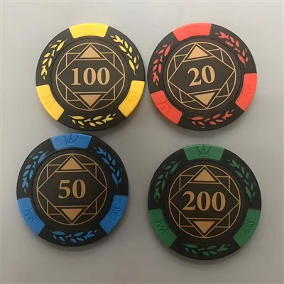 Como adicionar mais fichas de pôquer coloridas a um conjunto já existente?