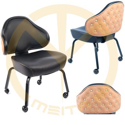 Nova cadeira de poker empilhável de design